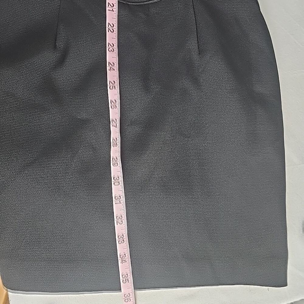 Commense Black Halter Mini Dress with Gold Accents - Picture 8 of 11